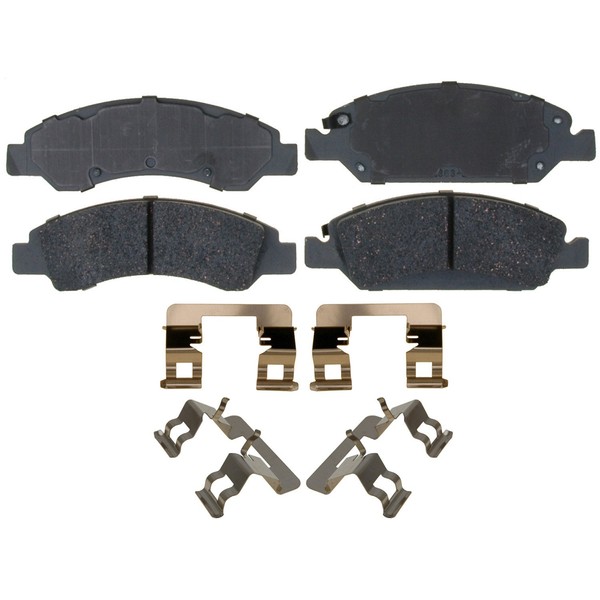 ACDelco Silver 14D1363CH Ceramic Front Disc Brake Pad Set with