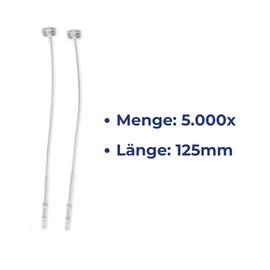 5000 Security Threads 4.92" Of Epo52 - Made Of Transparent Plastic [FSI125]