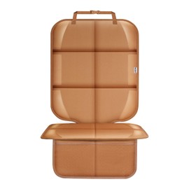 Meolsaek Car Seat Protector for Child Car Seat, Durable 600D Fabric Waterproof Car Seat Cover with Thick Pad Non-Slip Backing (No Imprints)