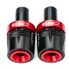 ZEXDDI Motorcycle Handle Bar Ends Grips Plug Sliders Handlebar Grips