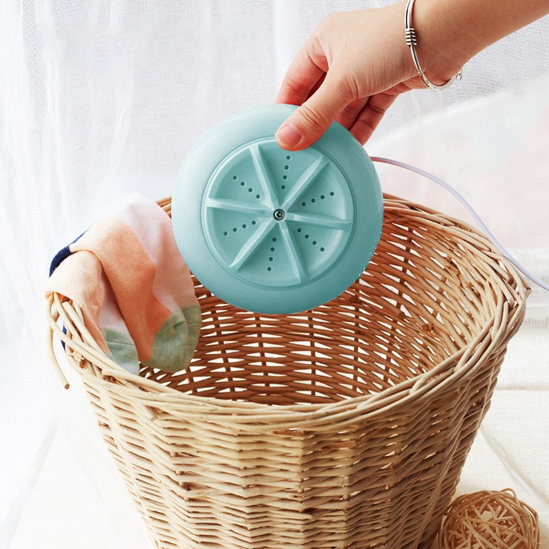 Ultrasonic Turbine Washing Machine Mini Turbo Portable Washing Machine for