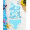 AGAPENG Girls Swimsuits Size 14-16 Bathing Suits for Teens Tankini