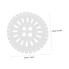 DOITOOL 1set Washing Machine Tablets Caster Wheels Portable Washing Machine