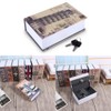 Hidyliu Book-shaped Safebox Security Book Box Secret Book-shaped Storage Box