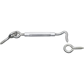 National Hardware N222-059 2180BC Turnbuckle Gate Hook in Zinc plated 3/8" x 11"