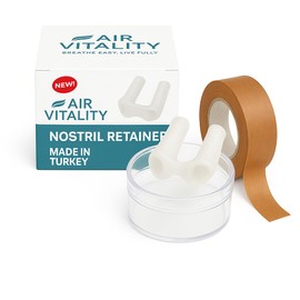 Nostril Retainer Rhinoplasty Kit + Micropore Surgical Tape | Nostril Shaping After Nose Surgery | Nose Shaper Device Made of 100% Medical Silicone Size (7)