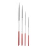 sourcing map Tipped Bead Reamer Beading Set with Red Plastic