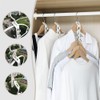 12pcs Clothes Hangers Space Savers,Space-saving connecting hooks for clothes hangers,New