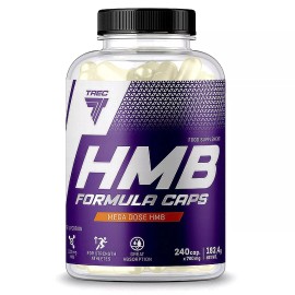 Trec Nutrition HMB SUPPLEMENTS - Reduces Body Fat & Lean Muscle Growth - Anticatabolic Shredded - 240 Capsules