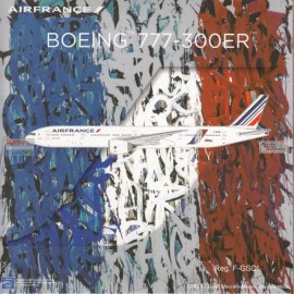 NGM73052 1:400 NG Model Air France B777-300ER Reg #F-GSQI JonOne Livery