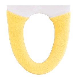 OKA Etofu Toilet Seat Cover, For Washing Heating Only, Yellow (Nordic, Washable, Fashionable)