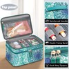 FINPAC Sewing Accessories Storage and Organizer Case, Double-Layer Sewing Kits