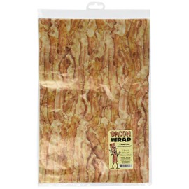 Accoutrements Bacon Gift Wrap 2 Sheets 20" x 30"
