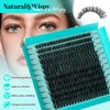 Lash Clusters Eyelashes Cluster Individual Wispy Lashes Thin Band for