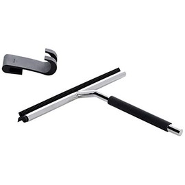 Blomus 68846 Lavea Shower Squeegee Black Polished Stainless Steel