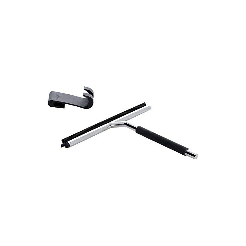 Blomus 68846 Lavea Shower Squeegee Black Polished Stainless Steel