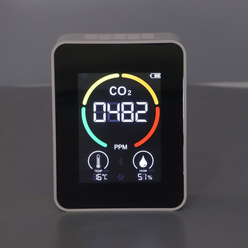 CO2 Detector Semiconductor Air Quality Monitor Temperature Humidity Sensor H8