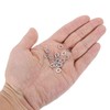 sourcing map 50 Pcs M4 Flat Washer, 4x7x0.8mm Thickened 304