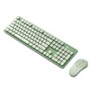 Wireless Keyboard and Mouse Combo, 2.4G Rechargeable Full Sized Backlit