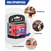 WORKPRO 50-Pack Utility Knife Blades with Dispenser, SK5 Steel Box