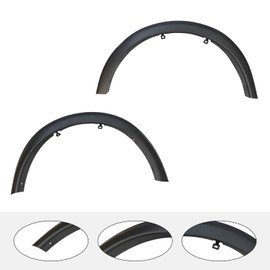 Wheel Arch Trim Compatible with Nissan Kicks Fits 2018-2020 Front 2PCS Fender Trim Front Passenger and Driver Side J638105RB0A,638115RB0A