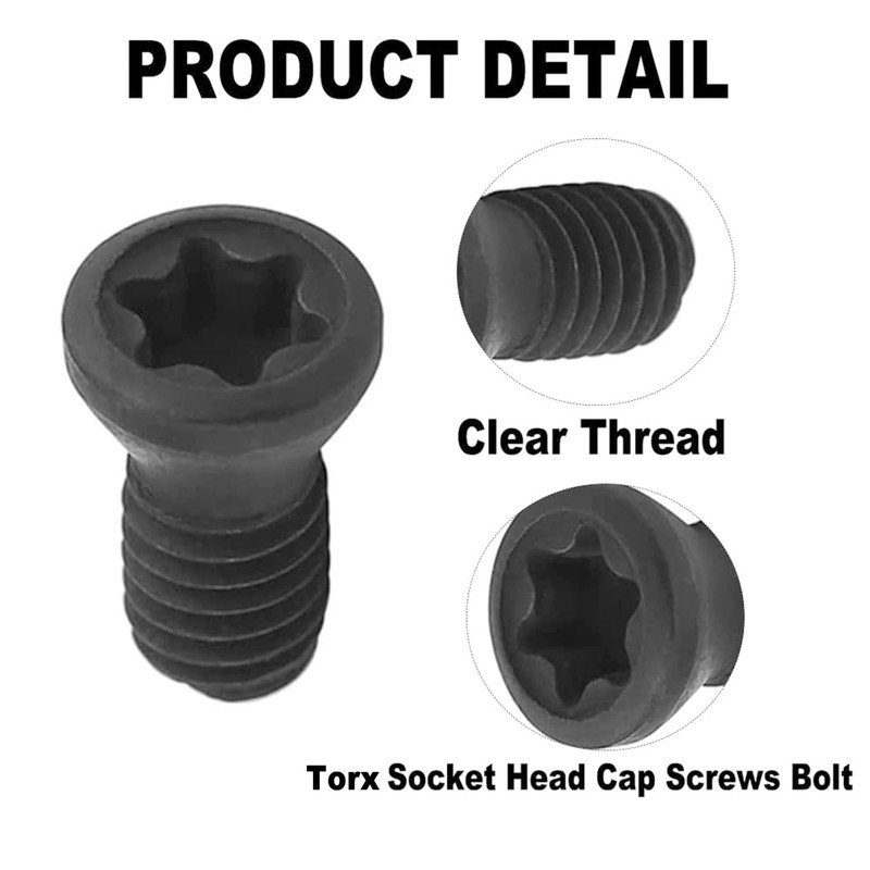 Utoolmart M3.5 x 10mm 12.9 Carbon Steel Torx Head Socket