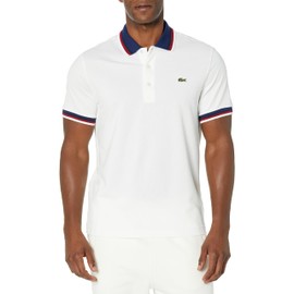 Lacoste Men's Regular Fit Stretch Mini Piqué Polo Shirt