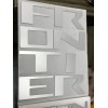 Advanced Trims SET OF 2: HOOD + TAILGATE SILVER ALUM