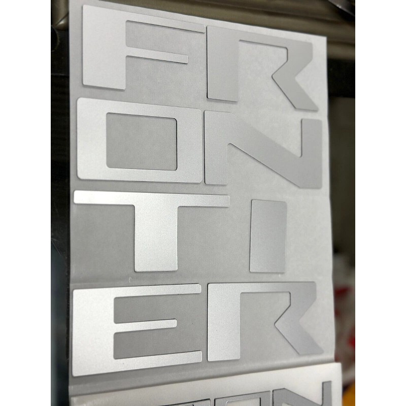Advanced Trims SET OF 2: HOOD + TAILGATE SILVER ALUM