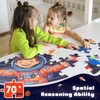 TALGIC Puzzles for Kids Ages 4-6 with Solar System Planets,