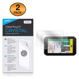 BoxWave Screen Protector Compatible with Garmin DezlCam 785 LMT-S - ClearTouch Crystal (2-Pack), HD Film Skin - Shields from Scratches