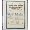 MAROBEE Medium Weight Iron On Fusible Interfacing for Sewing Projects,