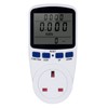 LCD Display Electricity Usage Power Meter Socket Energy Watt Volt