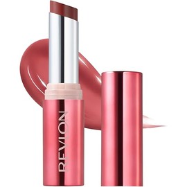 Revlon Super Lustrous Dewy Shine Lipstick 3.2g – 007 Flying to Moon | Brown-Red Sheer Lipstick for Moisture, Shine & Plump, Smooth Transparent Finish