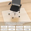 Office Chair Mat for Hardwood Floors,20"X24"Smooth Glide Slip Resistant Under