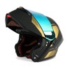 Orthrus Modular LED Full Face Motorcycle Helmet - DOT Approved,