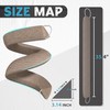 HIZH Upgraded Heavy Duty Draft Excluder for Doors,35.4''Extra Thick Wedge