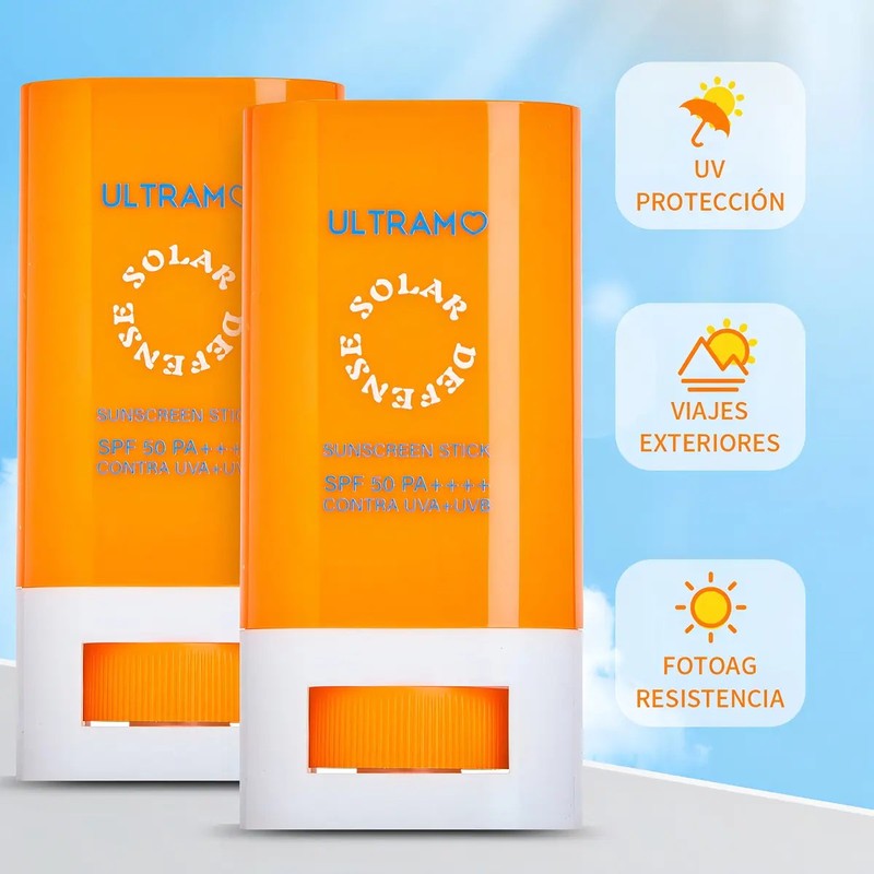 Protector Solar En Barra Ultramo Solar Defense Spf50 20g