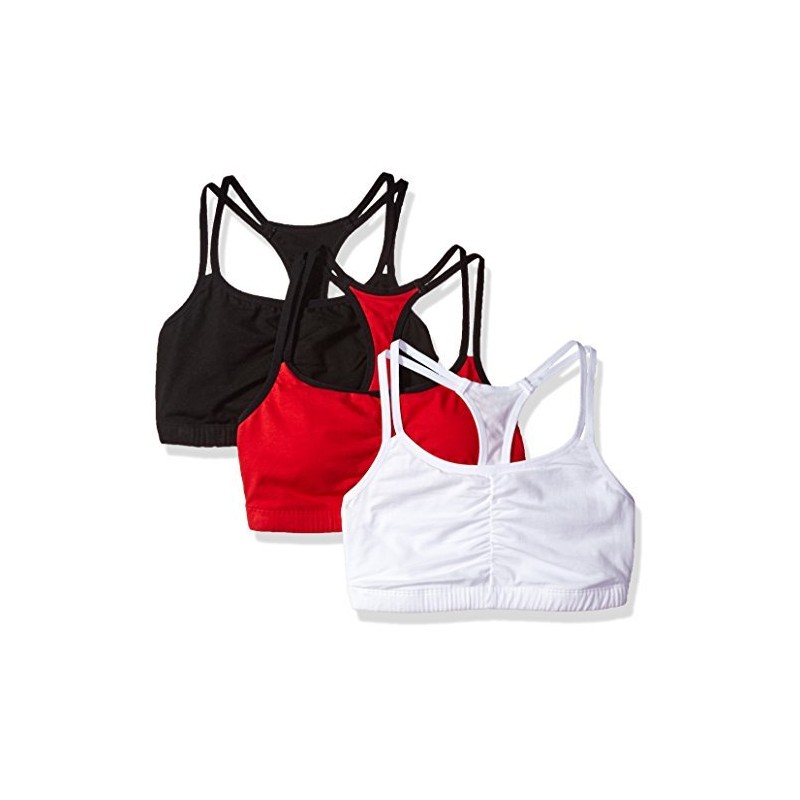 Fruit of the Loom Women's Cotton Pullover Sport Bra (Pack