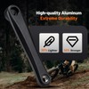 Bafang E-Bike Crank Arm Aluminium Alloy Right Single Chain Crank