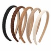 5 Pack Thin Headbands for Women, 0.6 Inch Non Slip