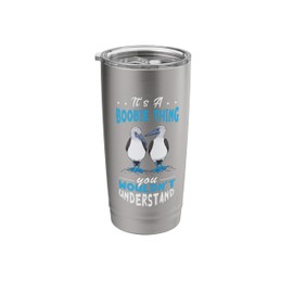 Blue Footed Booby Boobie Thing Tropical Galapagos Bird Stainless Steel Insulated Tumbler