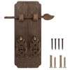 Door Handles Kit Chinese Style Antique Copper Gate Pull Handle