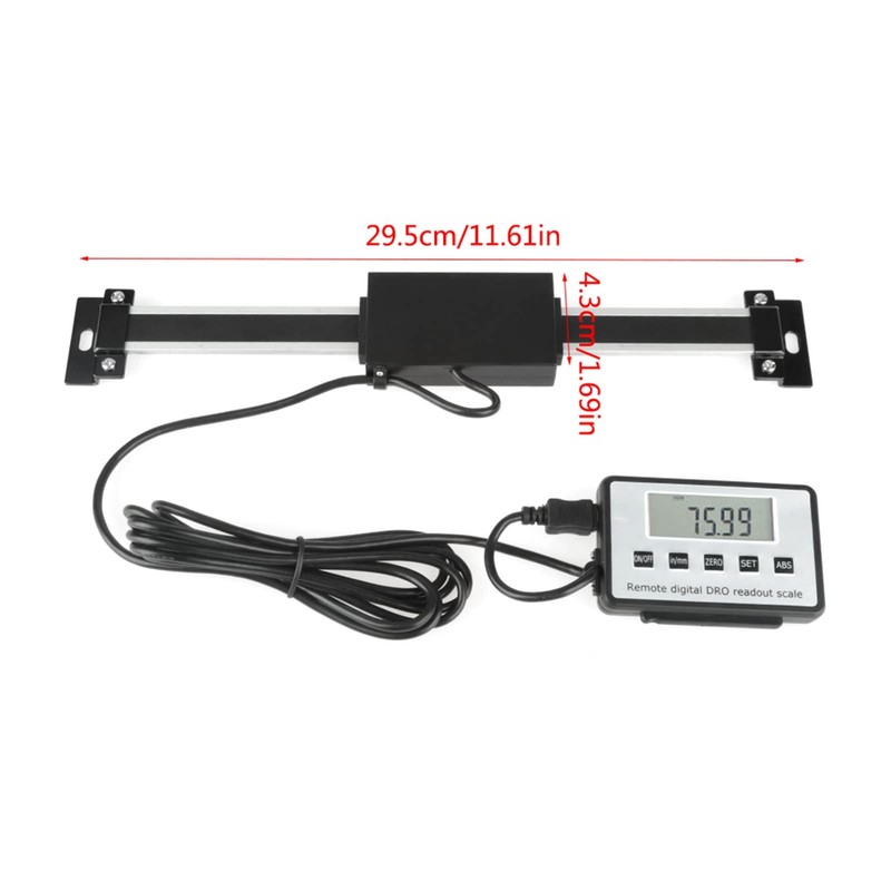 0-150mm Accurate Digital Display Scale for Woodworking Metalworking Lathes with