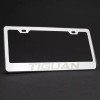 KA Depot One Tiguan Laser Engraved Stainless Steel License Plate