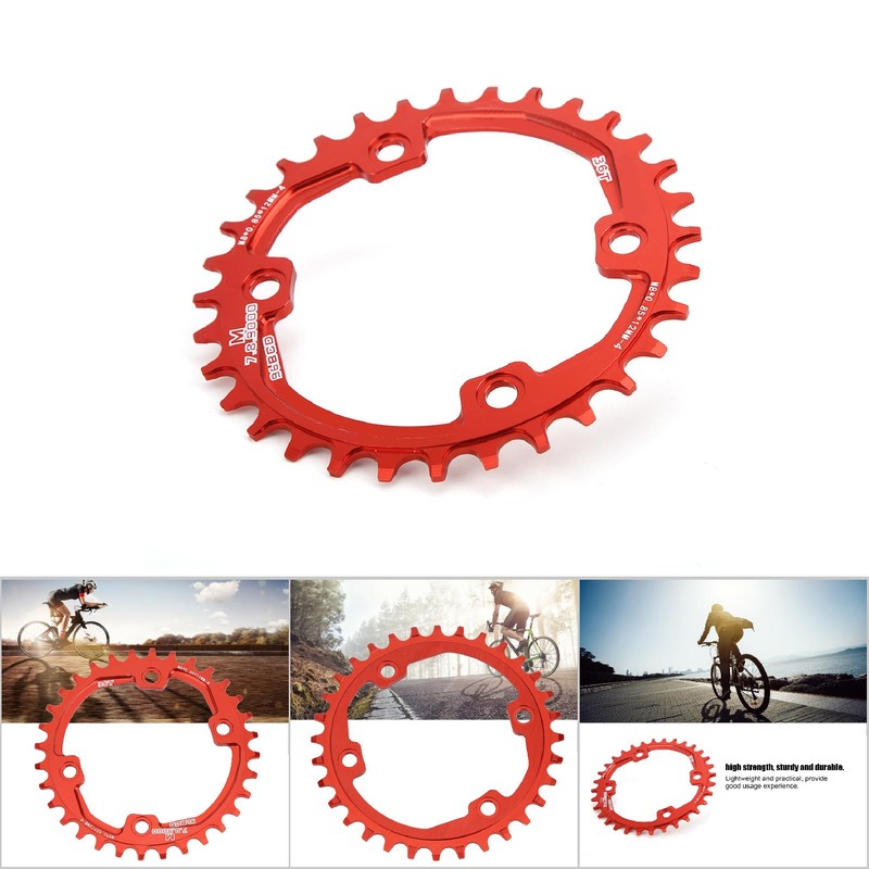 Aluminium Alloy Bike Positive &amp; Negative Tooth Disc Single Disk