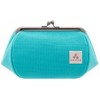Watona Canvas Cosmetic Pouch, Size 4.5, Size L, turquoise (turquoise