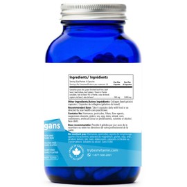 BestVitamin Best Grass Fed Beef Organs, Canadian Beef Sourced, 180 Capsules