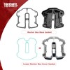 TIGERSGATE M8 Rocker Box Cover Gaskets Kit of 2pc Top