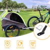 Universal Bike Trailer Hitch Coupler Kit - Steel Bicycle Connector